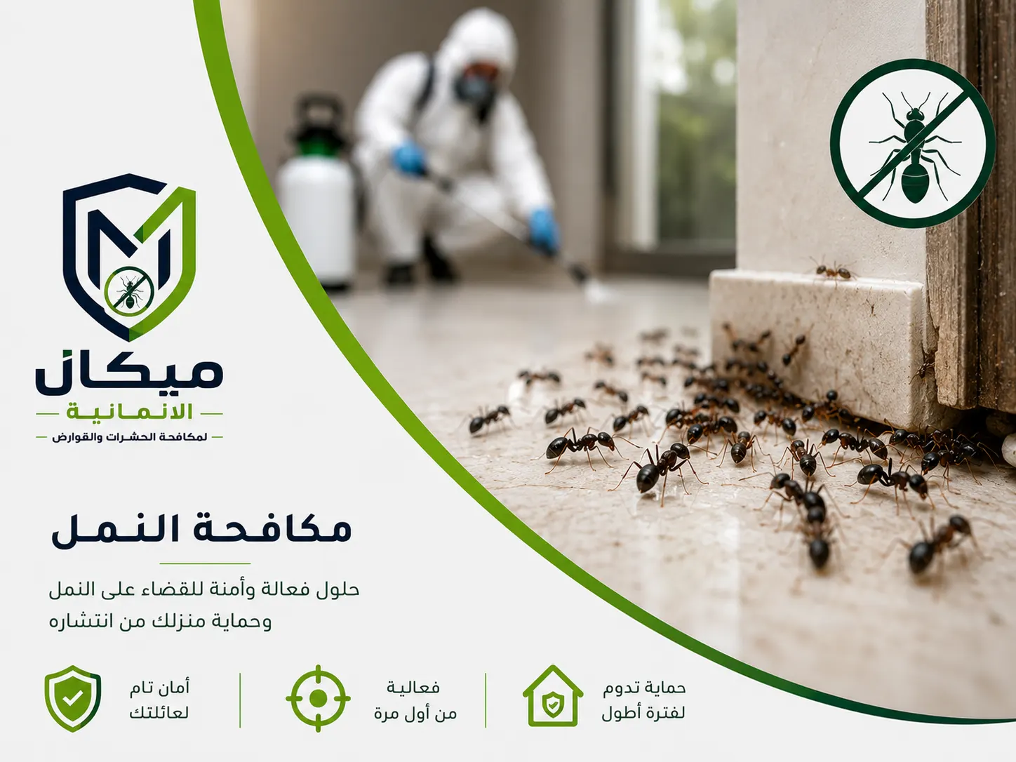 مكافحة النمل